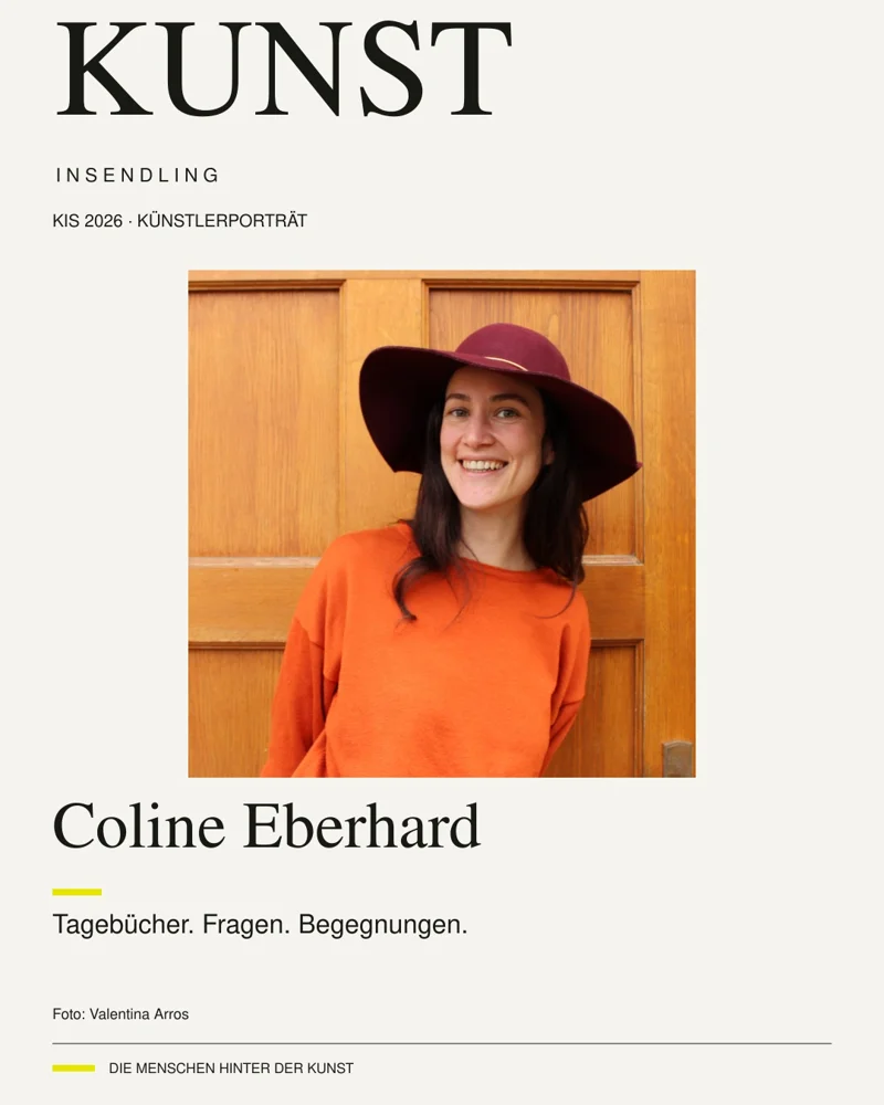 Cover des KiS-Künstlerporträts Coline Eberhard